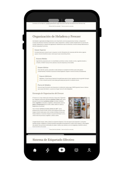 El Método Meal Prep Saludable, Cocina 1 Día Come Sano 7 + 9 Bonus de Regalo - espana